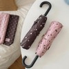 작은 도트 무늬 접이식 휴대용 데일리 양우산 Small Polka Dot