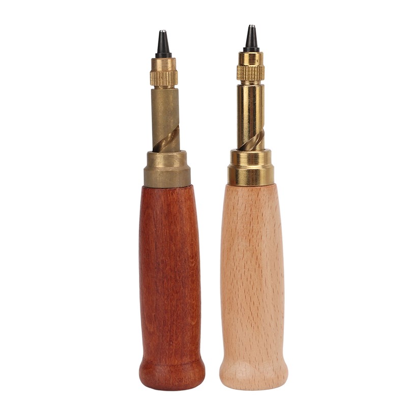 Screw Hole Punch Hardening Heat Leather Screw Punch with 12