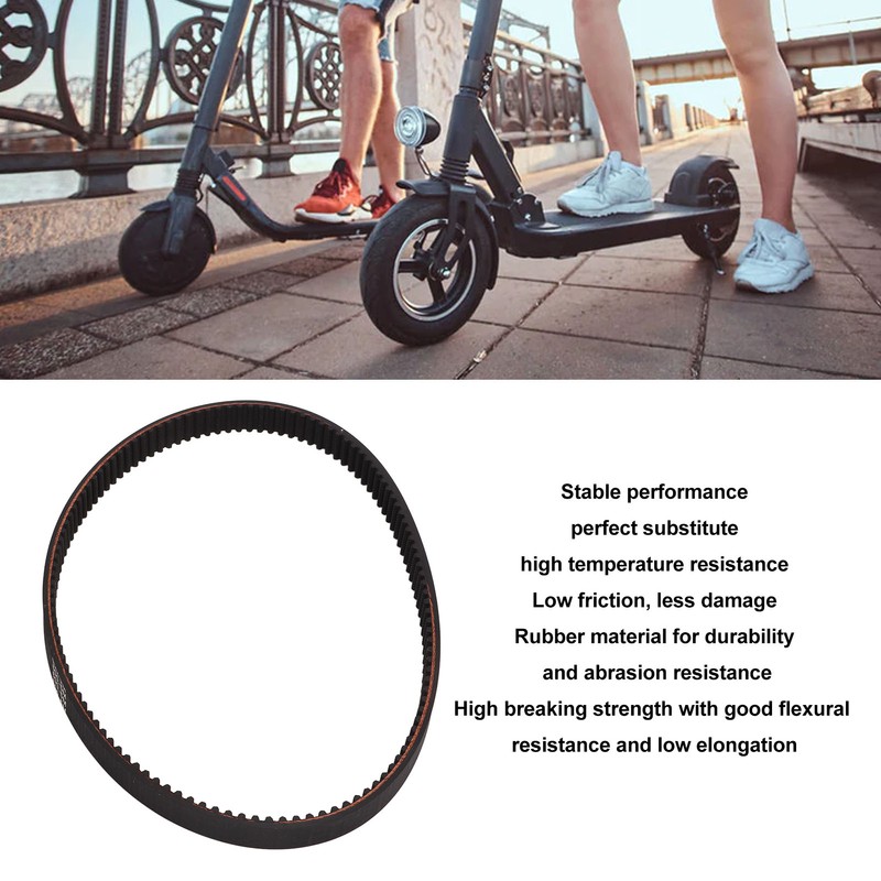 5M‑600‑15 Electric Scooter Drive Belt Thicken Low Friction Replacement Rubber