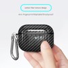 AKABEILA Case for AirPods Pro 2019 Case Cover with Carabiner