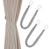 Hand Knitting Curtains Tied Rope Simple Type Curtain Tie Backs