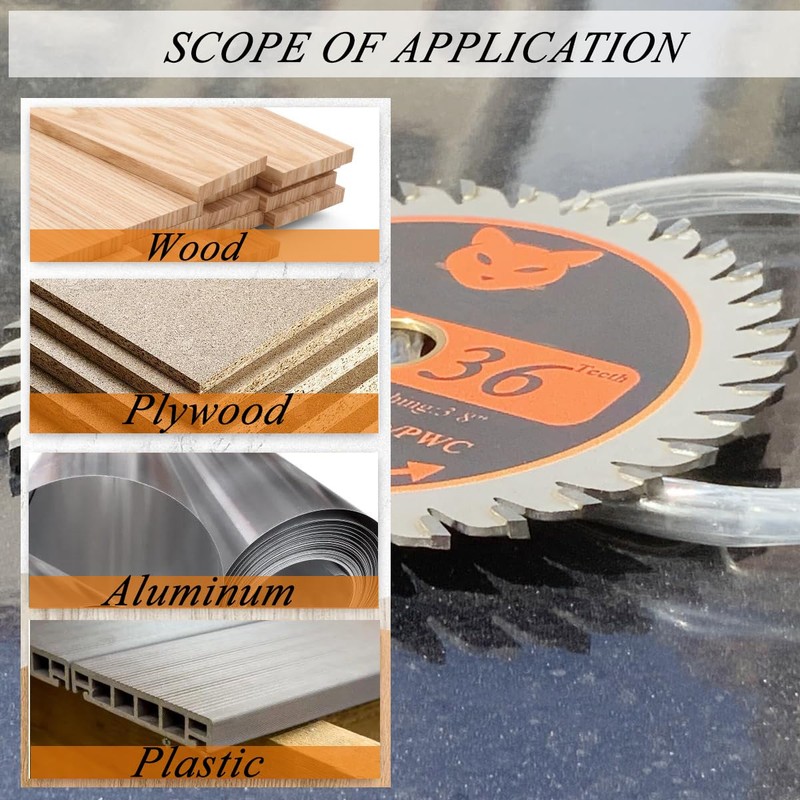 3 Inch Carbide Circular Saw Blade 36 Tooth, Saw Blade