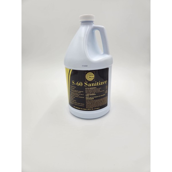 S-60 Sanitizer - Concentrated Hospital & Food Sanitizing Solution ~