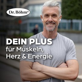 Dr. Böhm Magnesium 50 plus: to support the normal function of muscles, nerves and energy metabolism, for people over 50, 60 tablets