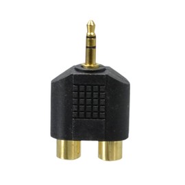 Across AVC207 Stereo Mini 3.5mm to RCA 2 Pin Conversion Connector