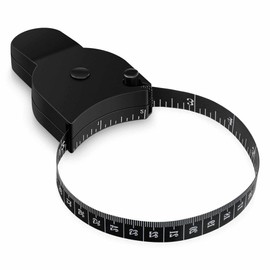 Tape Measure for Body Measurements - Retractable Fitness Tape with Locking Feature - Accurate Measuring Tool for Waist Chest Hips Arms and Thighs - Self-Locking Body Tape for Personal Fitness Tracking