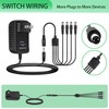 J-ZMQER AC Adapter Replacement for Lemax Lighted Accessory 4.5V #