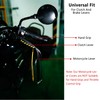 2 PCS Faux Leather Motorcycle Lever Covers with Fringes, Motorcycle