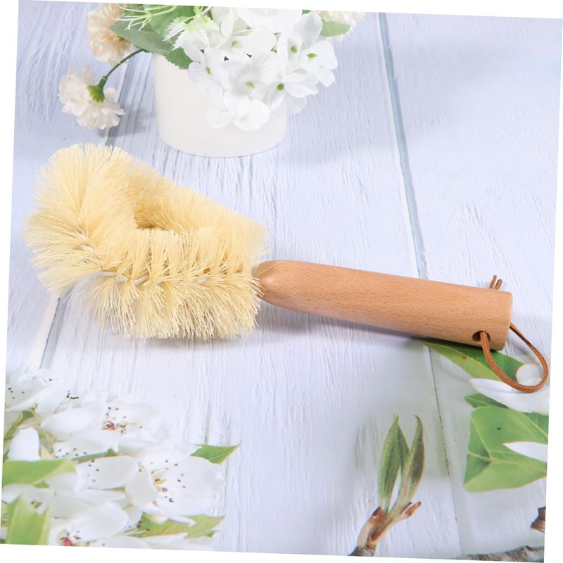 Ipetboom Dry Brushing Cleaning Brush Pot Brush Household Wooden Bath