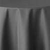 Sanixa U1710686 Tablecloth Anthracite Grey 180 cm Round Table Cloth