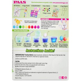 PAAS Deluxe Easter Egg Decorating Kit - America's Favorite Easter Tradition