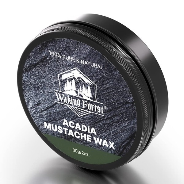 Mustache Wax for Men Medium Hold Beard Wax Tam Mustache Natural Look Moustache Wax for Men 2oz Natural Scented Beard Grooming Kit for Men Groom Moisturizes Beard and Skin Easy to Apply and Clean…
