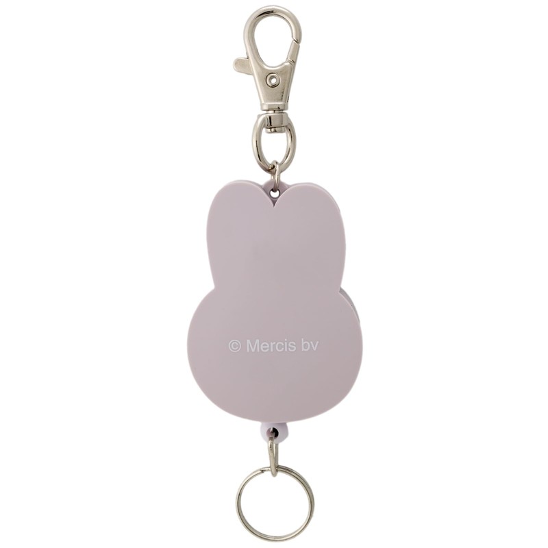 Tsujicel Keychain Rubber Character Miffy Pink Girls One Size, Pink