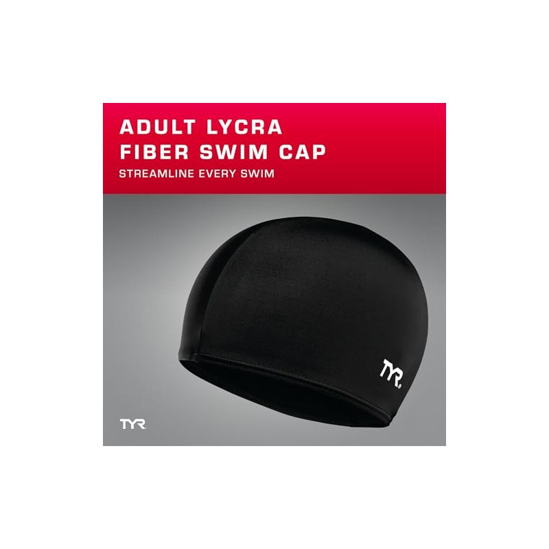 TYR Gorra de Licra para natación