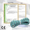 NewDoar CE & UIAA Certificated Static Climbing Rope 14KN 8mm(5/16in)
