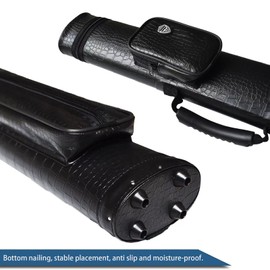 TalveX 2x2 Hard cue case Square Pool Cue Billiard Stick Carrying Case