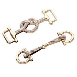 YEZILUU 2 Pack scarf rings horse chew scarf buckle ring women's scarf ring equestrian belt bit buckle equestrian belt DIY accessories
