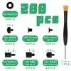 Zmbroll 200Pcs M.2 Screw Kit,Black M2 SSD Mounting Screws,NVMe Screw