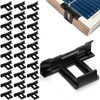 Ylinge Pack of 50 Solar Panel Water Drain Clips Solar