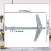 Rierdge 12 Pcs 3/16 x 3 Inch Heavy Duty Metal