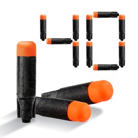 SYNTHORA Foam Darts 40pcs Refill Pack, 6.5cm EVA Foam Bullets, Durable Refill Bullets for Ultra Series Blaster
