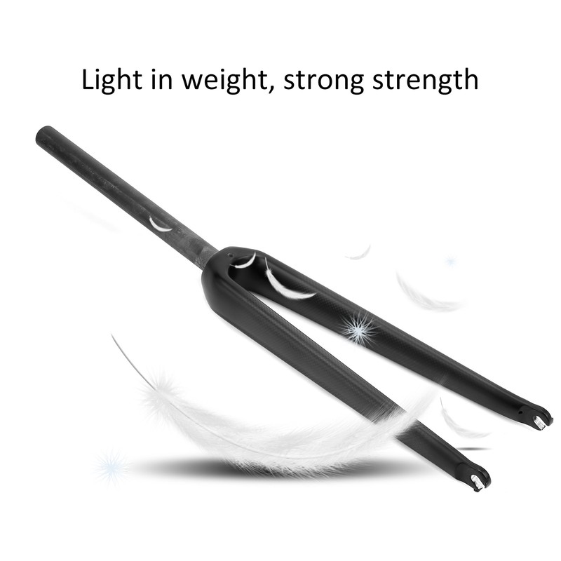 Lengthened 700C Carbon Fiber Road Bicycle Front Fork C Brake