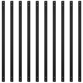 EEURAO Balusters 32.25 Inch-26 Pack Staircase with Screws Deck Railing Flat, for Outdoor Stair Deck Porch