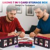 UAONO Commander Deck Box for MTG, 6-Deck Modular Card Case