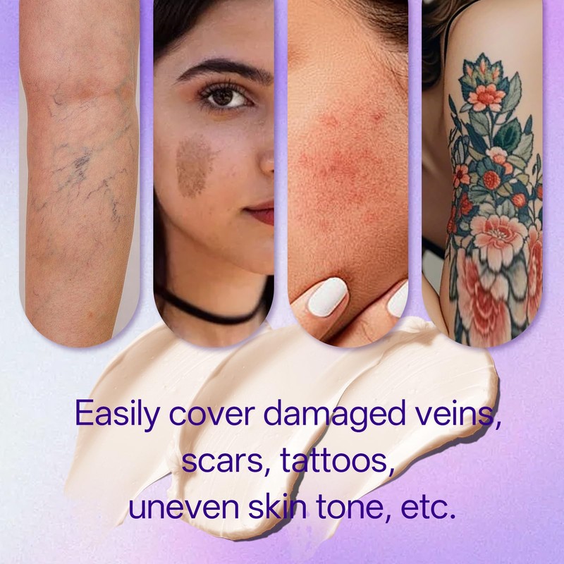 Tattoo Cover Cream, Body Coverage Perfector, Cover Cream for Spider