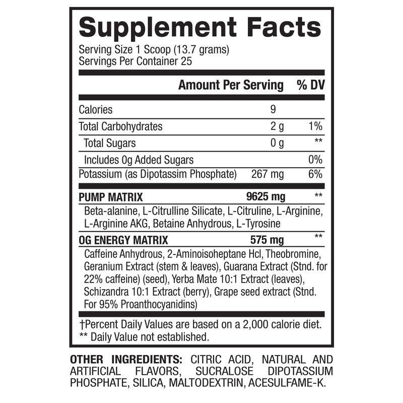 BPI Sports 1.M.R™ - OG Pre-Workout Formula (25 Servings) -