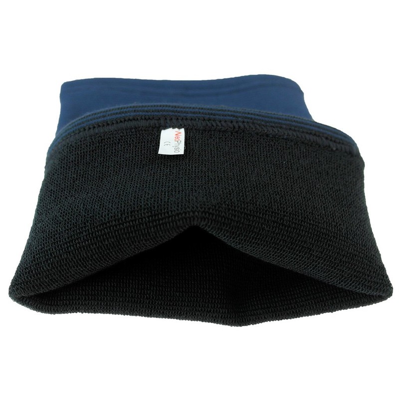 NeoPhysio Medical Grade Elastic Compression Thigh Support, Navy Tubular Sleeve