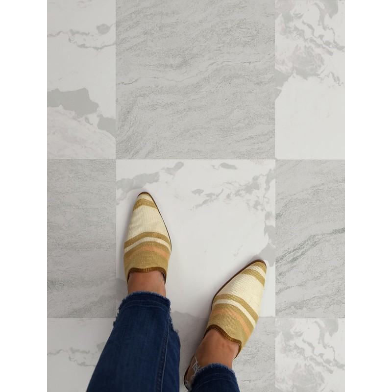 FloorPops x Chris Loves Julia 12-in by 12-in Bonneville Beige