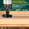BALUGAEA CNC Spoilboard Surfacing Router Bits 1/2'' Shank, 1-1/2'' Diameter