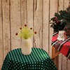 Christmas Tree Topper 12 Pcs, 16 Inch Lime Green Curly