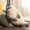 Willcome Cuddly Blob Seal Plush Pillow Stuffed Animal Soft Hugging