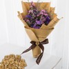 50Pcs Classic Floral Bouquet Wax Seal Stickers, Self-Adhesive Wedding Invitation