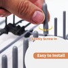 100-Pack Dishwasher Rack Caps,Dishwasher Rack Repair Coating,as the Dishwasher Cover