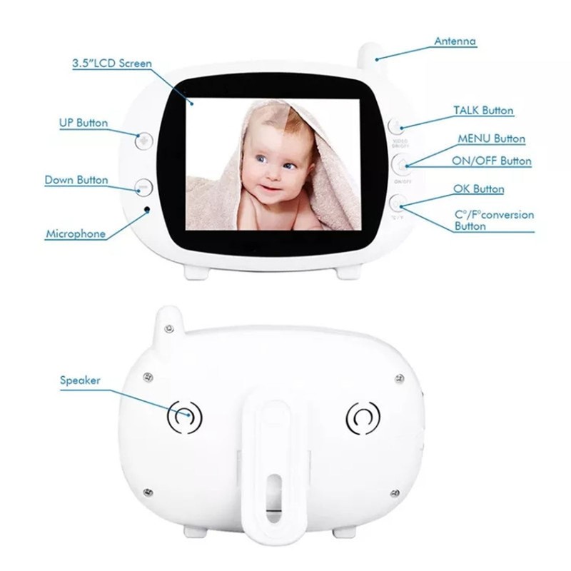 BM850 Baby Video Camera Wireless 2 Way Talk Night Vision