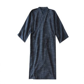 Sleep Robe Leaf Pattern Leisure Suit Men's Bathrobe Sleepwear Japanese V Neck Kimono Pyjamas Women's Sauna Gown Cotton Pyjamas Cosy Dressing Gown Breathable Sleeping Skirt Bath Skirt