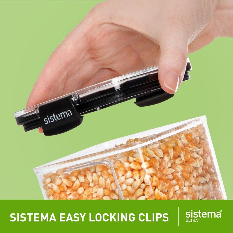 Sistema Ultra 2.63L Rectangle Food Storage Container | Stackable |