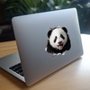 Panda Hole Wall Decal – 3D Cute Animal Sticker –