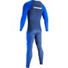 CRESSI Wahoo Man Monopiece Wetsuit Blue/Light Blue 2mm M/3 -