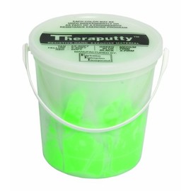 Cando Scented Theraputty 5lb - Medium Green Apple