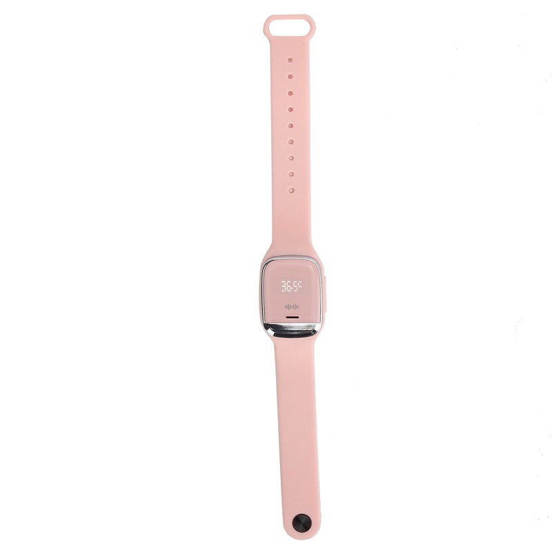 Outdoor Ultrasonic Mosquitoes Repeller Bracelet Portable Electronic Repellent WatchPink