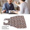 Adult Bib for Elderly Washable Bib Reusable Waterproof Clothing Protector