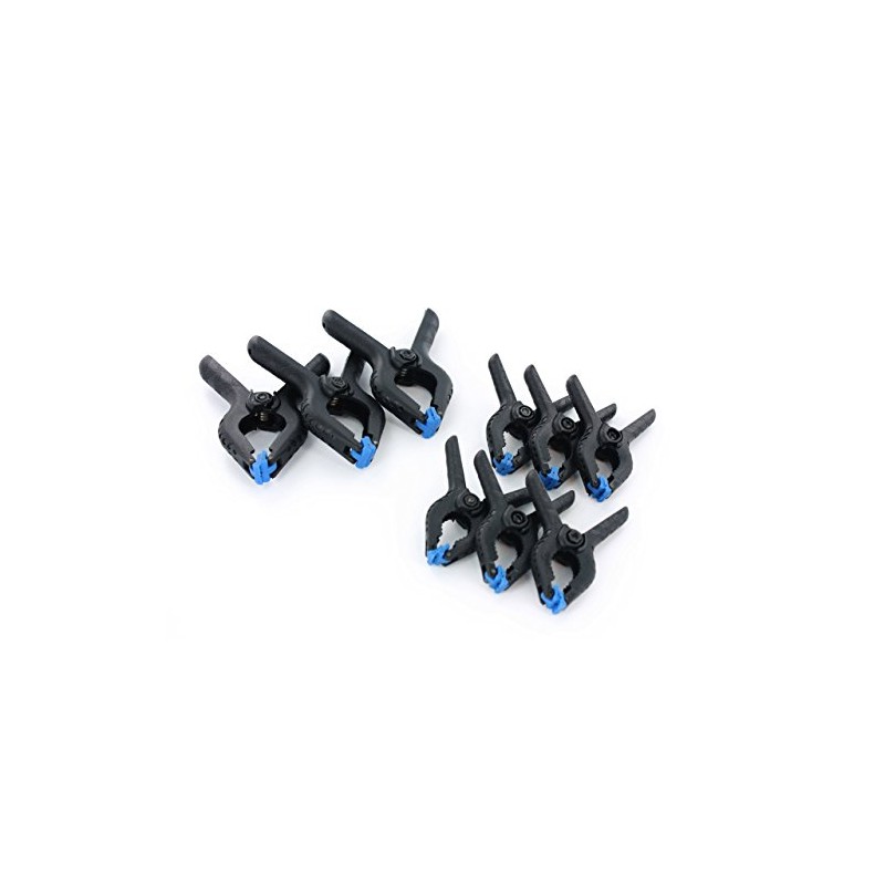 Modelcraft 9-Piece Nylon Grip Clamps Set, 50mm & 75mm
