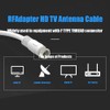 RFAdapter Short Coaxial Cable, 2 Pack 1ft Coaxial Cable, RG6