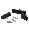 QUARKZMAN Screwdriver Bit Holder Organiser 82 x 9.5 x 16