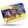 Rude Vulgar Christmas Xmas Cards (3 Kings) 4 Pack