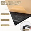 Sponge Neoprene Foam Padding Rubber Sheets with Adhesive Foam Sheet